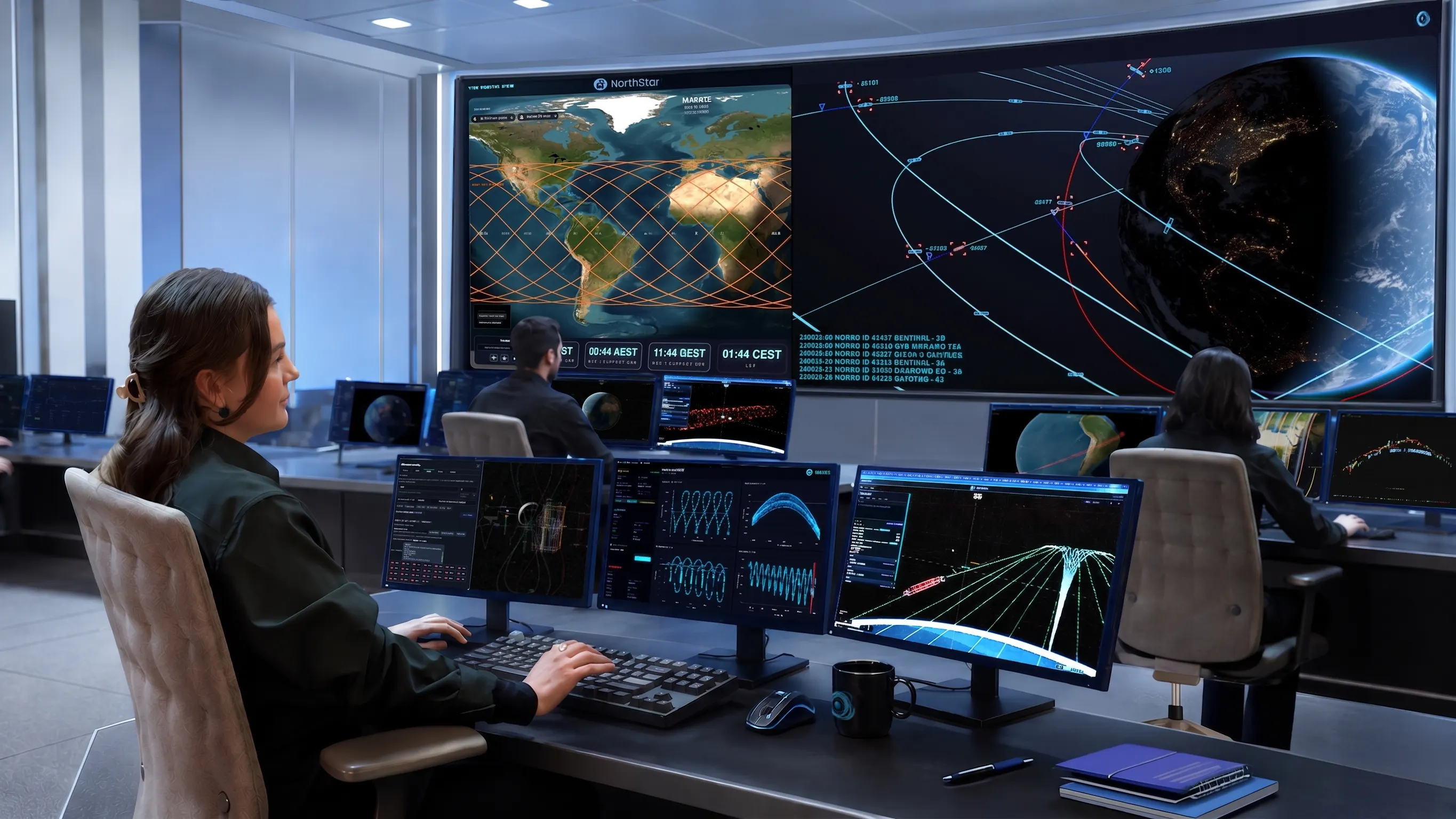 NorthStar command center screens