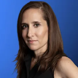 Portrait of Beth Michlson featured in an article about NorthStar at the 41st Space Symposium