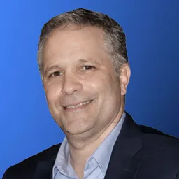 Portrait of Dominick Perrone featured in an article about NorthStar at the 41st Space Symposium